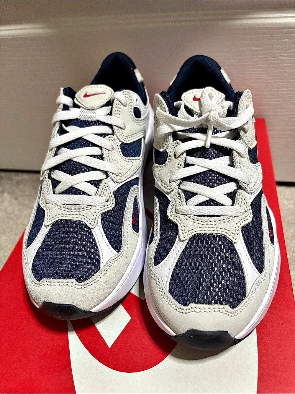 Nike AL8 Women's Sneakers White & Blue US 7